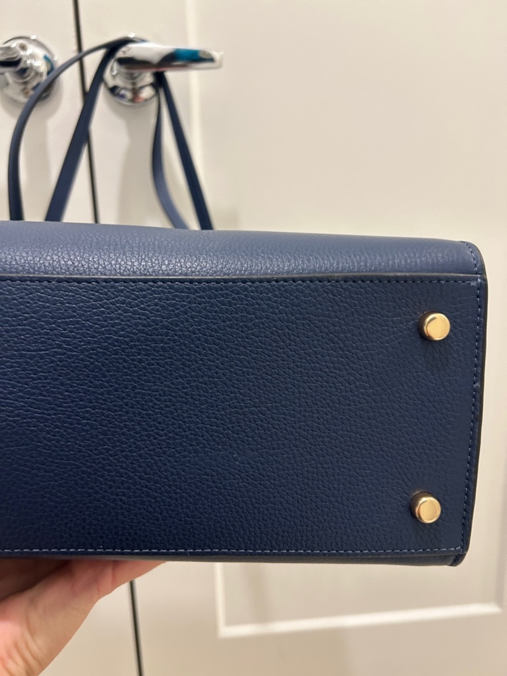 Coach (NWT) Maggie Tote Bag in Deep Blue - Picture 10 of 17
